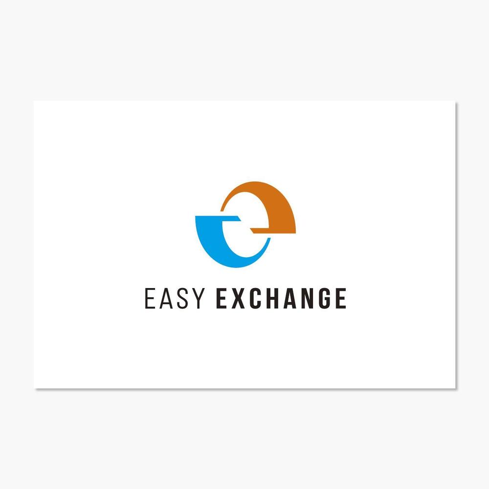 外貨自動両替機システム「easy exchange」のサービスのロゴ