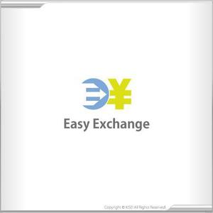 kisei (kisei)さんの外貨自動両替機システム「easy exchange」のサービスのロゴへの提案