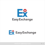 dari88 Design (dari88)さんの外貨自動両替機システム「easy exchange」のサービスのロゴへの提案