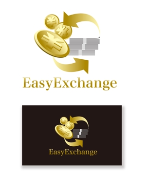 serve2000 (serve2000)さんの外貨自動両替機システム「easy exchange」のサービスのロゴへの提案
