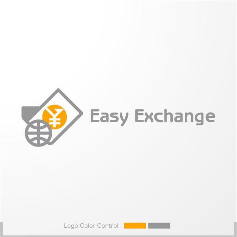 外貨自動両替機システム「easy exchange」のサービスのロゴ