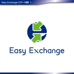 tama (katagirising)さんの外貨自動両替機システム「easy exchange」のサービスのロゴへの提案