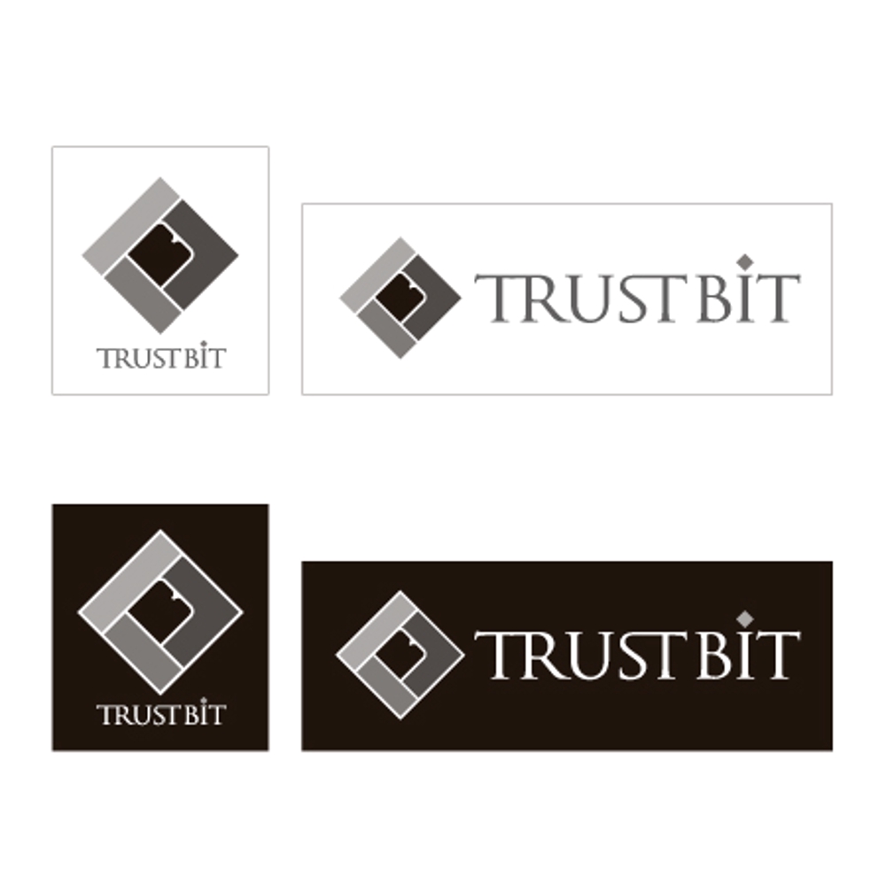 株式会社トラストビットのロゴデザイン