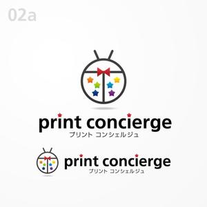 siraph (siraph)さんの印刷の窓口ショップ　「print concierge（プリントコンシェルジュ）」のロゴへの提案