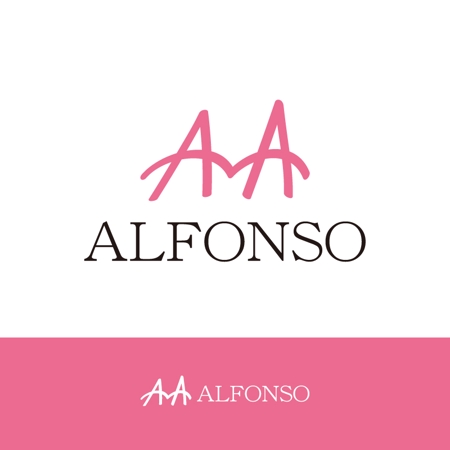 DOOZ (DOOZ)さんの「株式会社アロンジェ」を「アルフォンソ株式会社」に社名変更に伴うロゴへの提案