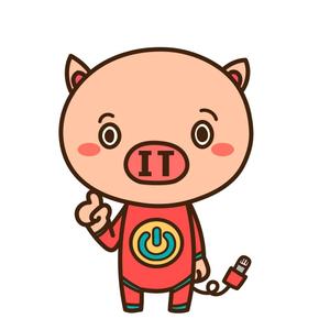 トラジ (toraji_illusto)さんの豚のゆるキャラ　キャラクターデザインへの提案