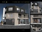 5IDL (IshimuraDrawingLaboratory)さんの中古戸建て店舗の外壁デザインと建物の用途募集への提案