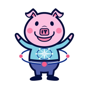 str-labelさんの豚のゆるキャラ　キャラクターデザインへの提案