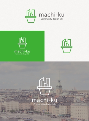 tanaka10 (tanaka10)さんのコミュニティデザインラボ「machi-ku」のロゴへの提案