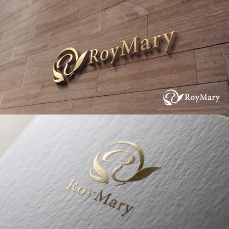 coco design (tomotin)さんの【緊急】女性向けネックレスブランド『RoyMary』のロゴへの提案