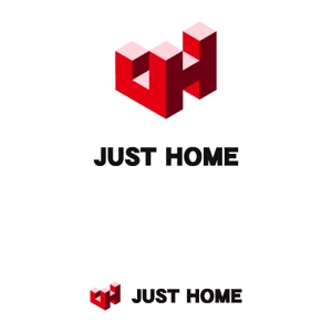 仲藤猛 (dot-impact)さんの企業（不動産会社）ジャストホーム　オフィシャルロゴのデザインへの提案