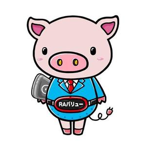 にいにい ()さんの豚のゆるキャラ　キャラクターデザインへの提案