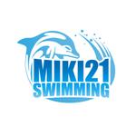 TAKANO DESIGN (daisukt)さんの競泳チーム　ミキ21スイミングスクールの　ロゴへの提案