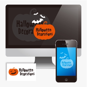 warancers (warancers)さんのハロウィンかぼちゃの通販サイトのロゴへの提案