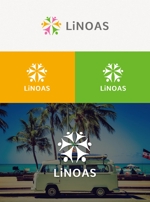 tanaka10 (tanaka10)さんの個人から法人にする飲食店経営の会社のロゴ　株式会社LiNOAS　への提案