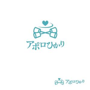 getabo7さんの通信会社「アポロひかり」のロゴへの提案