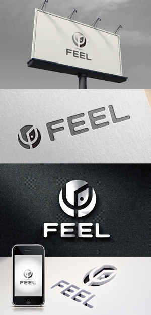 k_31 (katsu31)さんの「FEEL」株式会社のロゴへの提案