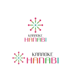 Yolozu (Yolozu)さんのカラオケプレイス「HANABI」のロゴへの提案