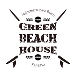 4S+D / フォーエス プラス ディー (4S_D)さんの海の家Green Beach House　Tシャツデザインへの提案
