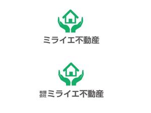 nyapifelさんの不動産会社「ミライエ不動産」のロゴへの提案