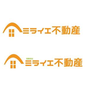vDesign (isimoti02)さんの不動産会社「ミライエ不動産」のロゴへの提案