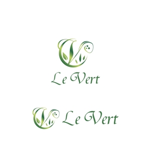 Yolozu (Yolozu)さんのエステティックサロンの店名｢Le Vert｣が含まれたロゴの作成をお願いします。（商標登録なし）への提案