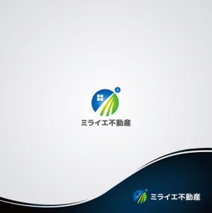 Karma Design Works (Karma_228)さんの不動産会社「ミライエ不動産」のロゴへの提案