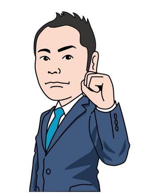 マルモトイヅミ (IzumiMarumoto)さんの会社の社長の似顔絵作成　への提案