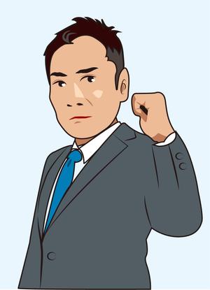 K.Nagasawa (nagasawa0330)さんの会社の社長の似顔絵作成　への提案
