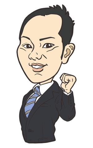 hedeo (hedeo)さんの会社の社長の似顔絵作成　への提案