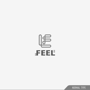maeda_ushirodaさんの「FEEL」株式会社のロゴへの提案