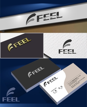 Mizumoto (kmizumoto)さんの「FEEL」株式会社のロゴへの提案