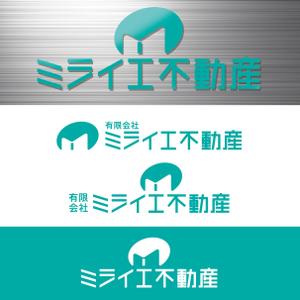 ペンギン WORKS (yutahana2)さんの不動産会社「ミライエ不動産」のロゴへの提案