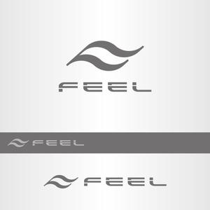昂倭デザイン (takakazu_seki)さんの「FEEL」株式会社のロゴへの提案