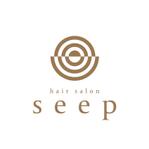 skyblue (skyblue)さんの【急募】誰もが気軽に通える伝説の美容室「seep」のお洒落で素敵なロゴを募集中♪への提案