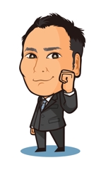 ふじえ　ほのか (syunsoku_tomato)さんの会社の社長の似顔絵作成　への提案