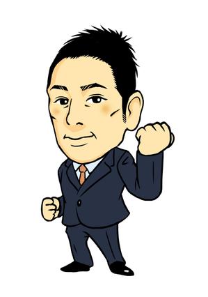 naka ()さんの会社の社長の似顔絵作成　への提案
