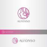 昂倭デザイン (takakazu_seki)さんの「株式会社アロンジェ」を「アルフォンソ株式会社」に社名変更に伴うロゴへの提案