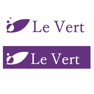 feelVMD (feelVMD)さんのエステティックサロンの店名｢Le Vert｣が含まれたロゴの作成をお願いします。（商標登録なし）への提案