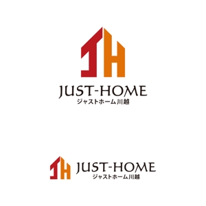 sirou (sirou)さんの企業（不動産会社）ジャストホーム　オフィシャルロゴのデザインへの提案