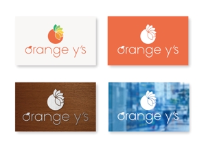 プルパノパルプ (pulupa)さんの女性向けパーソナルカラーコンサルタント「orange y's」のロゴへの提案