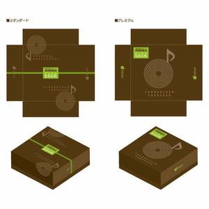 k_d (designer_k)さんのバームクーヘンの箱のレイアウトデザインへの提案