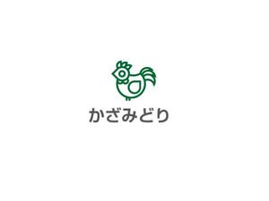 nyapifelさんの出張整体「かざみどり」のロゴデザインへの提案