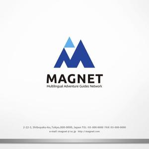 H-Design (yahhidy)さんの外国人向けガイド集団「MAGNET」のロゴ制作への提案