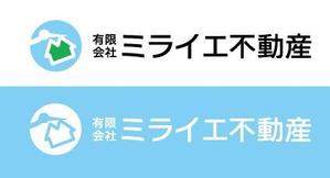 Hiko-KZ Design (hiko-kz)さんの不動産会社「ミライエ不動産」のロゴへの提案