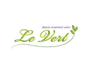 スタジオ アーティス (sigp226)さんのエステティックサロンの店名｢Le Vert｣が含まれたロゴの作成をお願いします。（商標登録なし）への提案