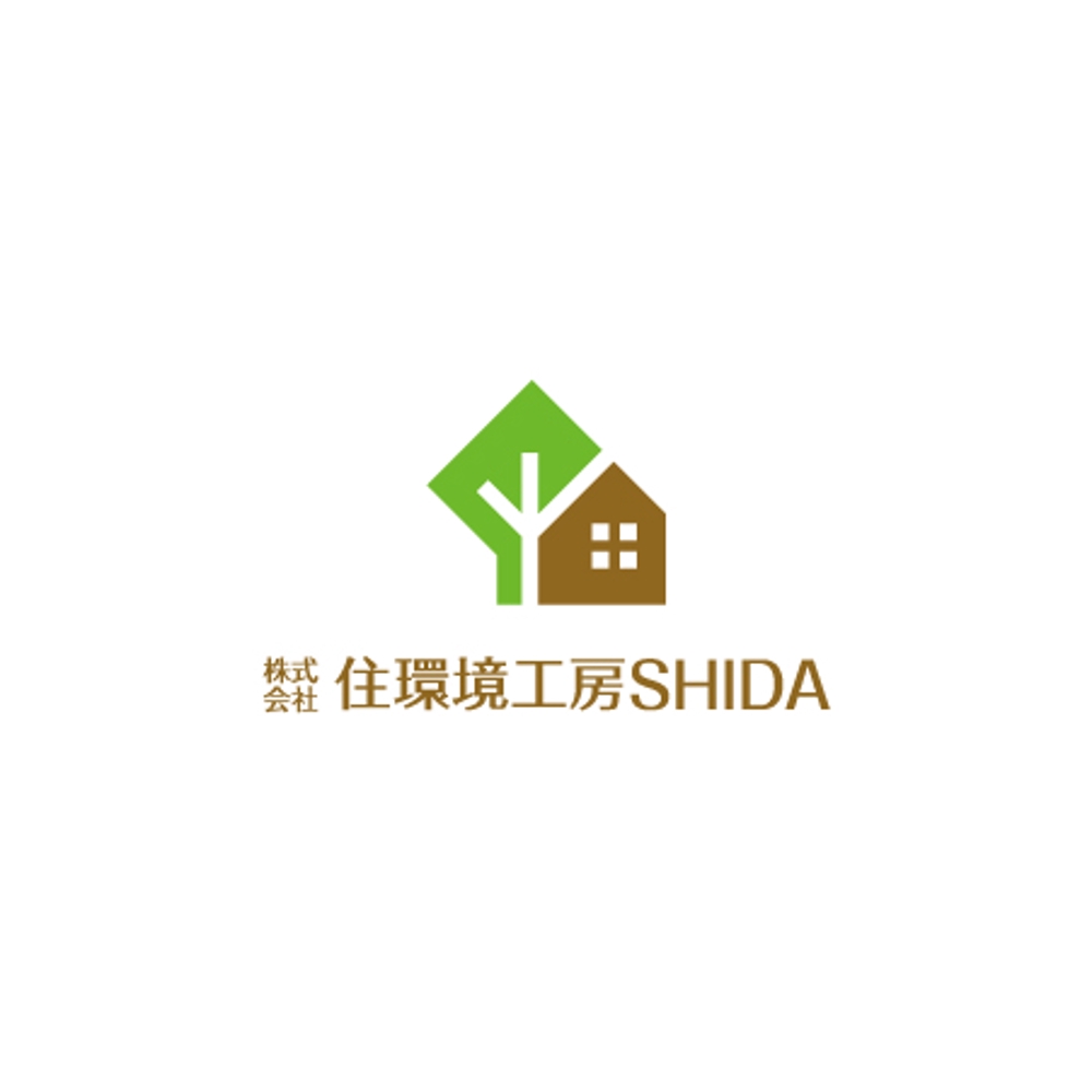住宅会社　「株式会社住環境工房ＳＨＩＤＡ」のロゴ