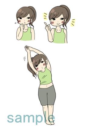 momotachinakoさんの女性向けのキャラクターデザインへの提案