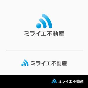 flyingman (flyingman)さんの不動産会社「ミライエ不動産」のロゴへの提案