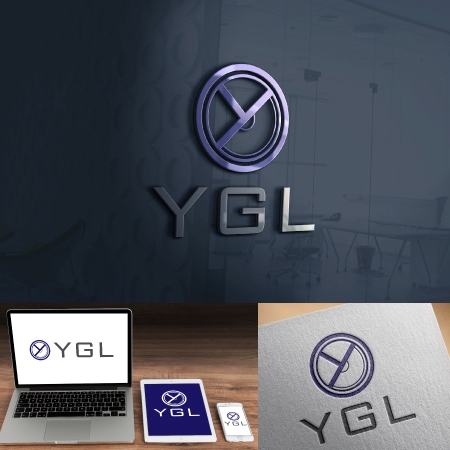 Blu:D (aomasa)さんの会社「YGL」のロゴへの提案